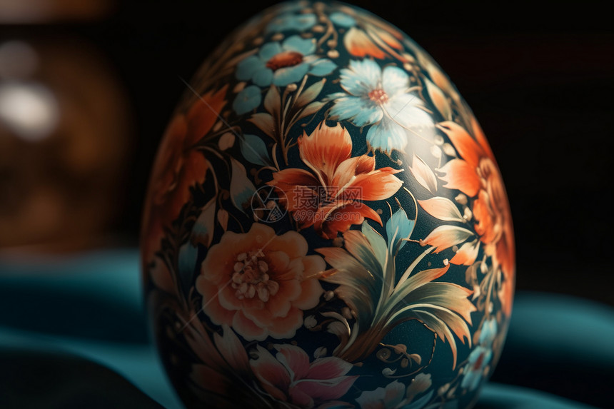 复活节彩蛋绘画艺术图片