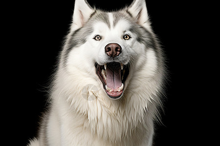 纯种的狼狗动物纯种高清图片