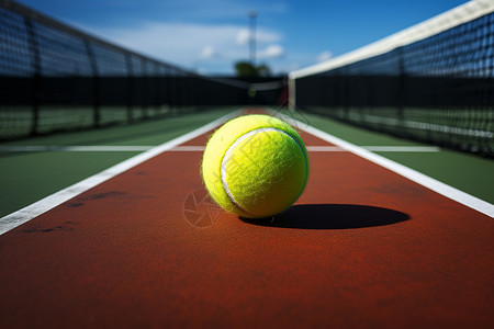 网球和球场图片