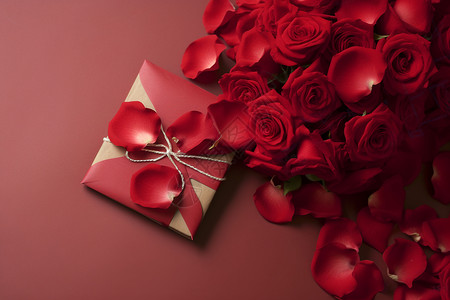 浪漫惊喜红玫瑰礼盒图片