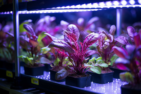 植物光照室内光合作用培育背景