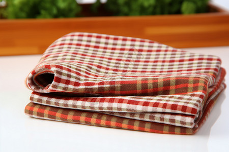 毛巾舒适纯棉桌面上舒适的毛巾背景