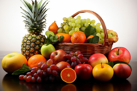 美味的新鲜水果营养高清图片素材