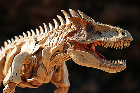 史前恐龙模型展示图片