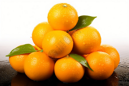 新鲜橙子水果图片