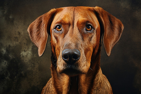 棕色狩猎犬背景图片