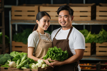 菜市场的工人图片