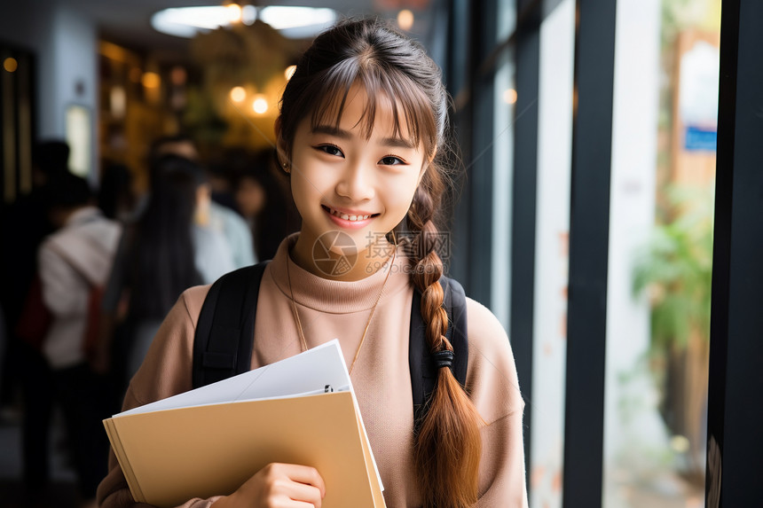 亚洲女性学生图片