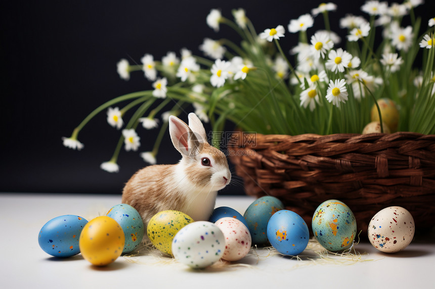 庆祝复活节的彩蛋图片