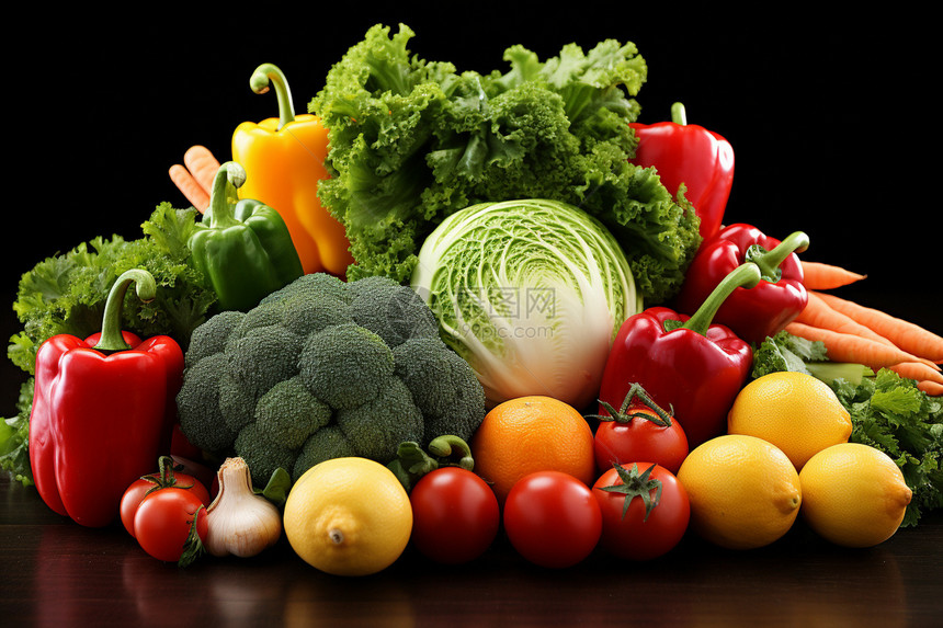 美味健康的蔬菜图片