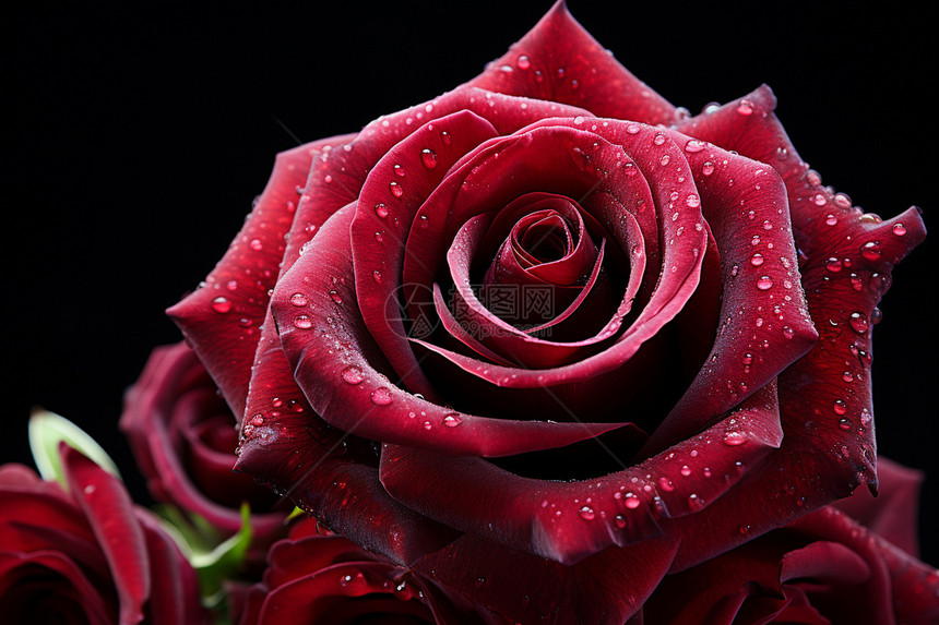 绽放的浪漫玫瑰图片