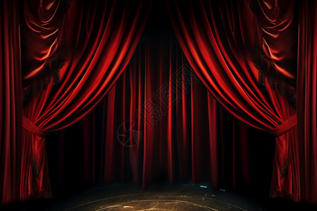 舞台上的帘子图片