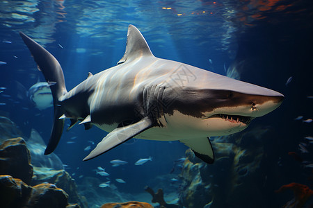 水族馆里面的鲨鱼图片