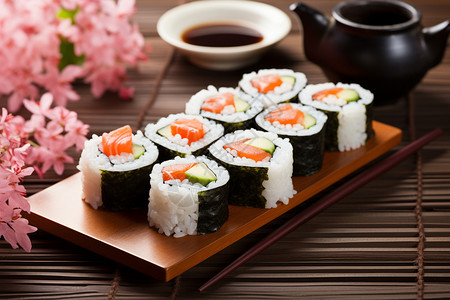 日式美味寿司图片