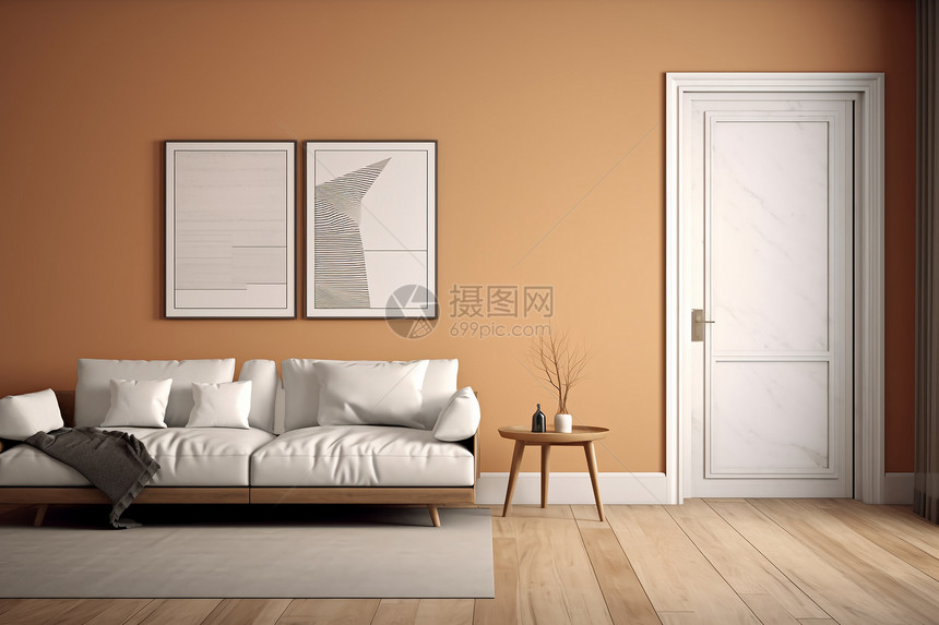 简洁的客厅装饰风格图片