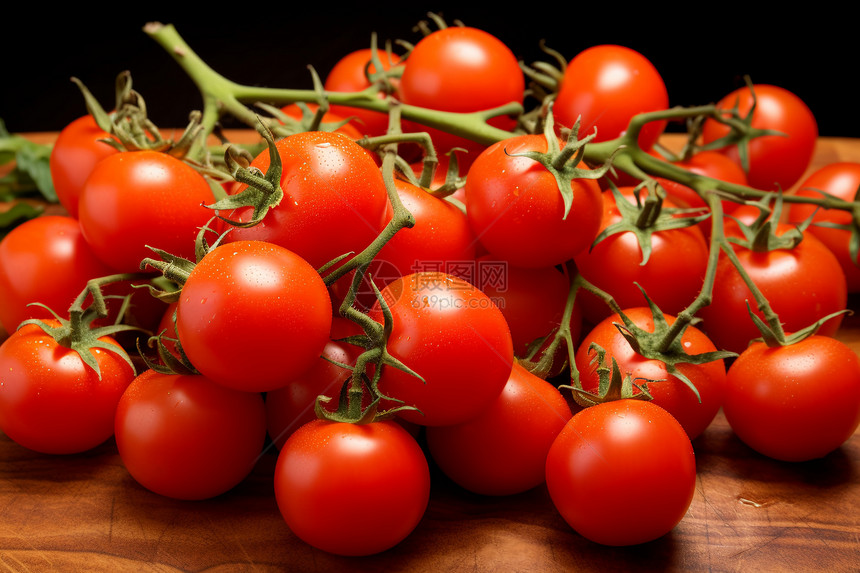 健康营养的小番茄图片