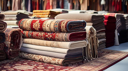 土耳其地毯土耳其风格的地毯背景