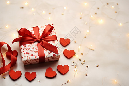 浪漫的情人节礼盒图片