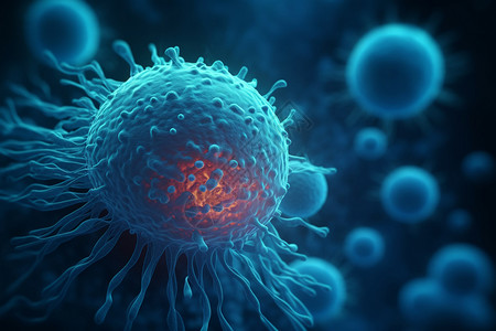 人类干细胞免疫细胞病毒高清图片