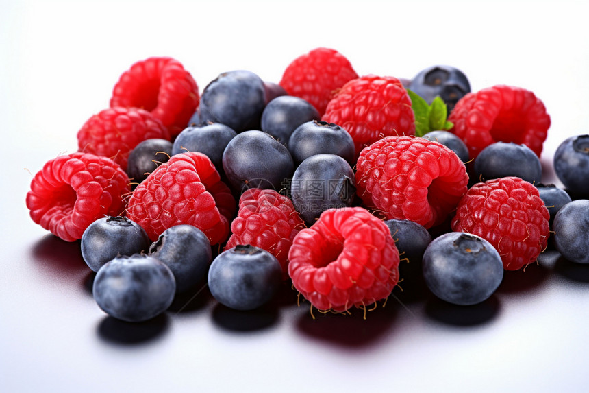美味的蓝莓浆果图片