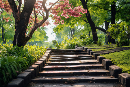 丛林花园图片