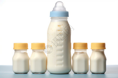 婴儿的牛奶健康母乳高清图片
