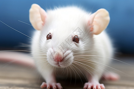 一只可爱的小白鼠高清图片