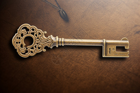 古老的钥匙背景图片