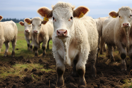 农场里养的牛群高清图片