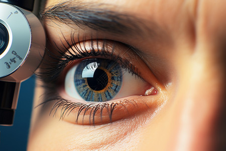 现代的眼科视力检测图片