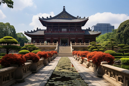 传统中式古建筑景观图片