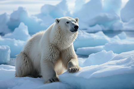 可爱的北极熊图片