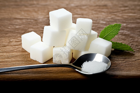 糖分陷阱甜味剂蔗糖高清图片