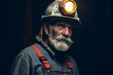 地下矿区工作的男子图片