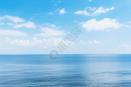 冲浪板矢量图静谧的海洋景观背景