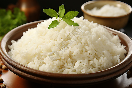 营养的米饭主食图片