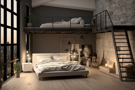 舒适美观的现代卧室图片
