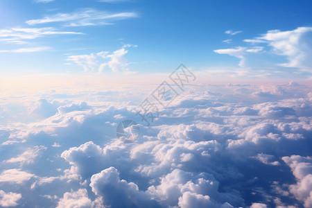 天空与云的交融图片