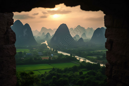 桂林的自然风景图片