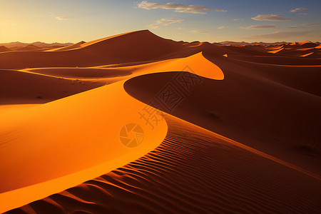 沙漠美景背景图片