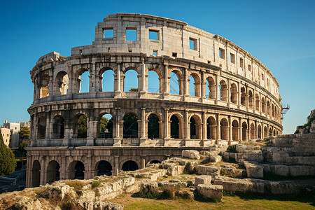 罗马万神殿古老斗兽场文化背景