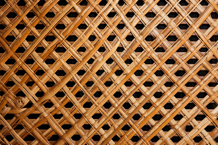 竹编篱笆背景图片