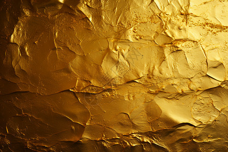 黄金壁纸雕塑上的金泥背景