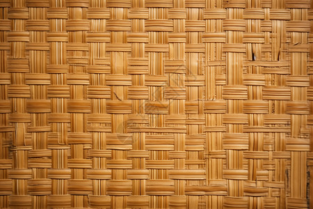 天然的竹制编织背景图片