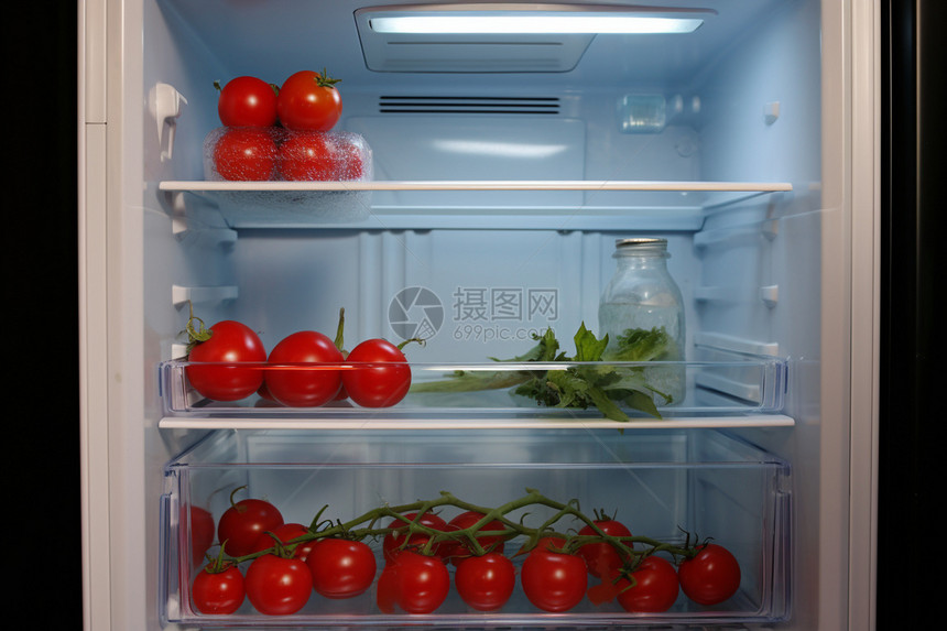冰箱保鲜的小番茄图片