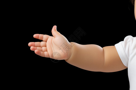 宝宝手臂图片