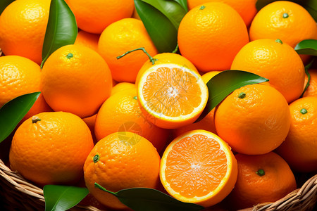 柑橘凤蝶美味新鲜的橙子背景