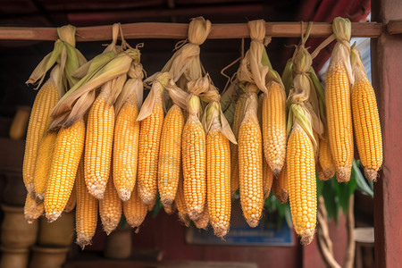 丰收的农业玉米图片