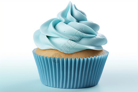 冰爽蓝色幻彩蓝色的蛋糕背景