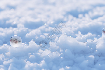 冰天雪地背景图片